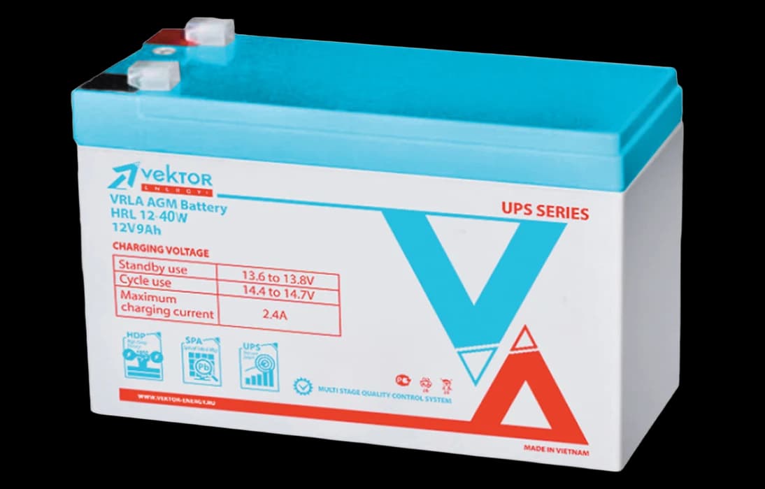HRL 12-40W Аккумуляторная батарея Vektor HRL 12-40W