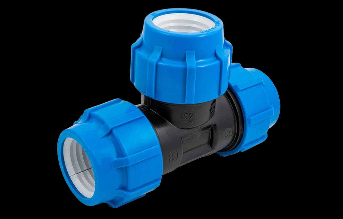 Тройник для труб d=110мм