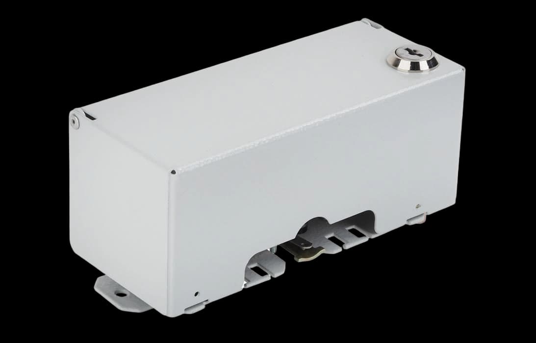 Коробка КРТМ-В/10-Р плинт ПВТ, замок, ключ универсальный ССД