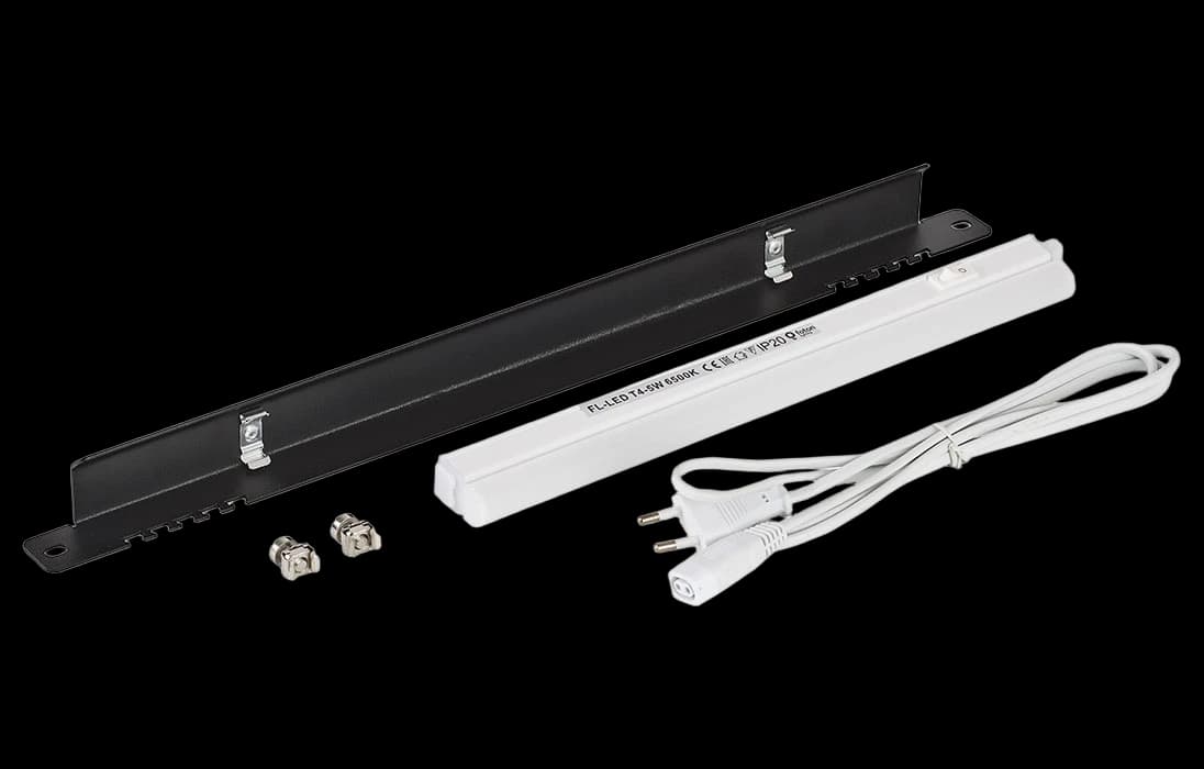 Панель осветительная светодиодная 19 ПО-LED-19-220-Ч чёрная ССД