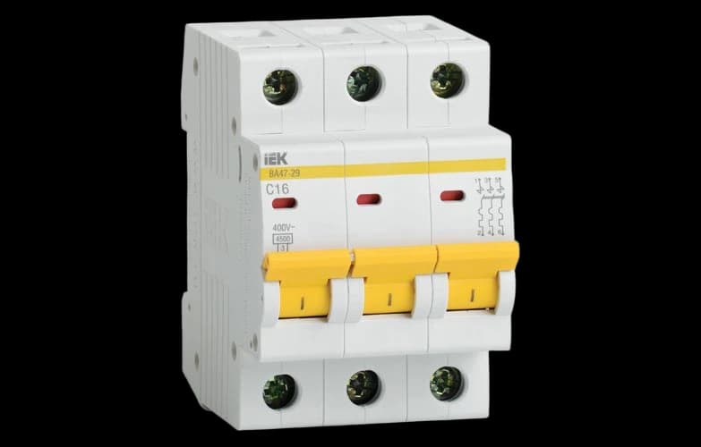 MVA20-3-040-C Авт. выкл.ВА47-29 3Р 40А 4,5кА х-ка С ИЭК