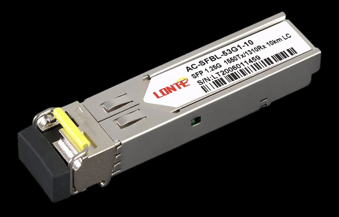SFP WDM 1.25G Tx1550/Rx1310 10km LC DDM