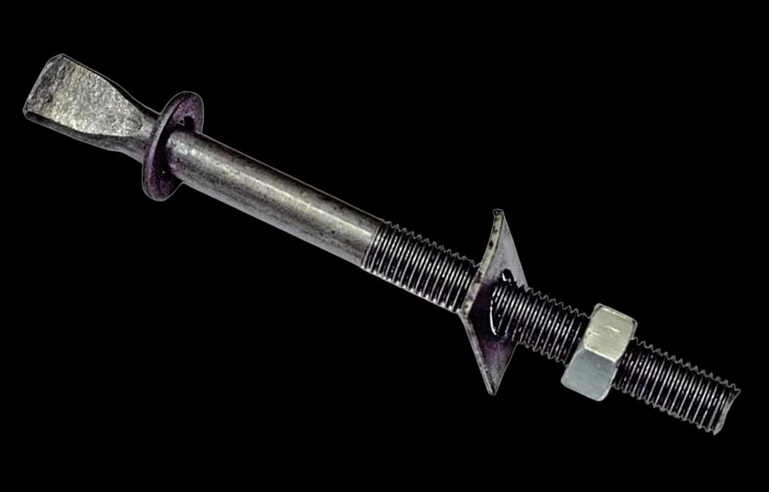 Ерш для колодцев связи с резьбой, гайкой и шайбой