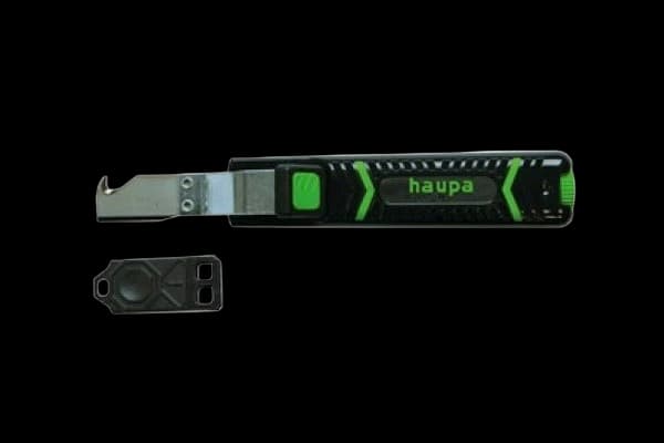200031 Нож для снятия изоляции 8- 28 мм, с крюком Haupa