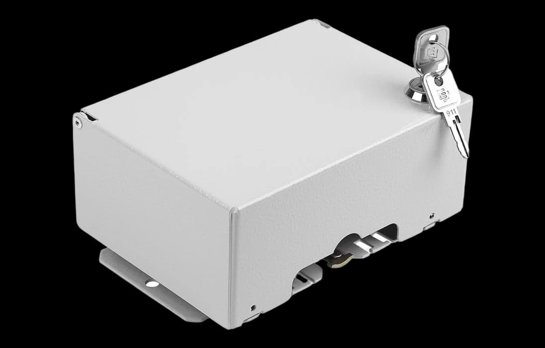 Коробка КРТМ-В/30-Р плинты ПВТ, замок, ключ универсальный ССД