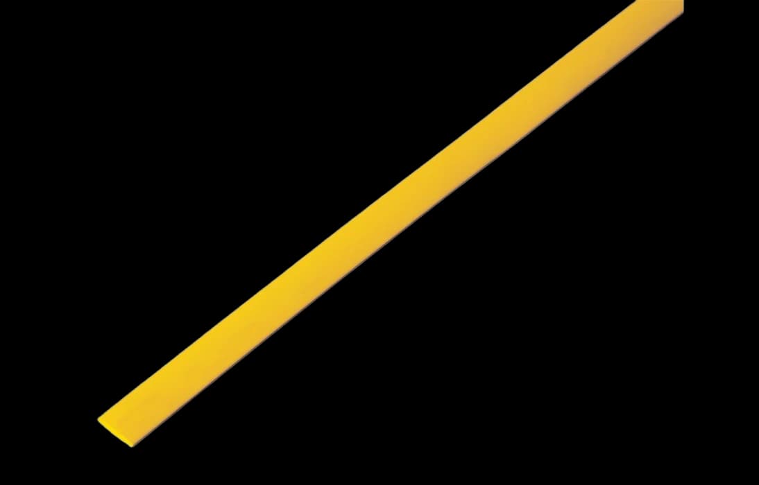 20-6002 Термоусадочная трубка REXANT 6,0/3,0 мм, желтая, упаковка 50 шт. по 1 м