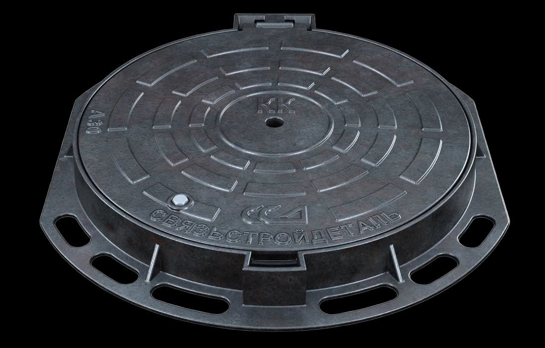 Люк ВЧШГ тип ЛУ "А30" (КК) 2.7-60 в комплекте с запорным устройством УЗЛ-Л