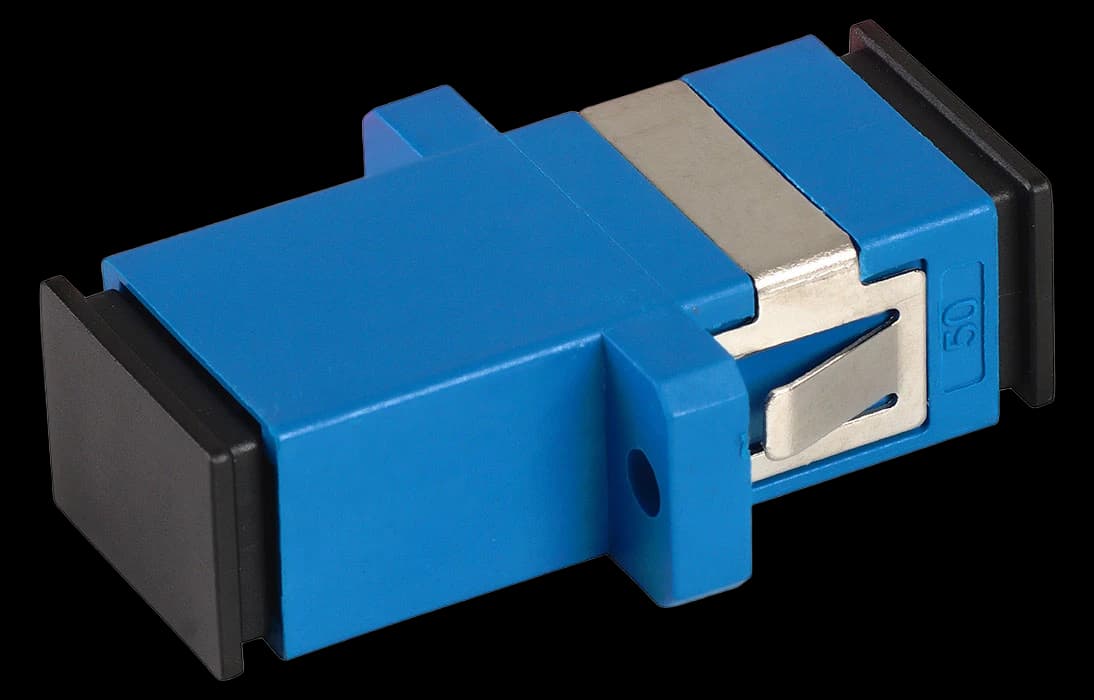 Адаптер (розетка) SC/UPC SM фланцевый