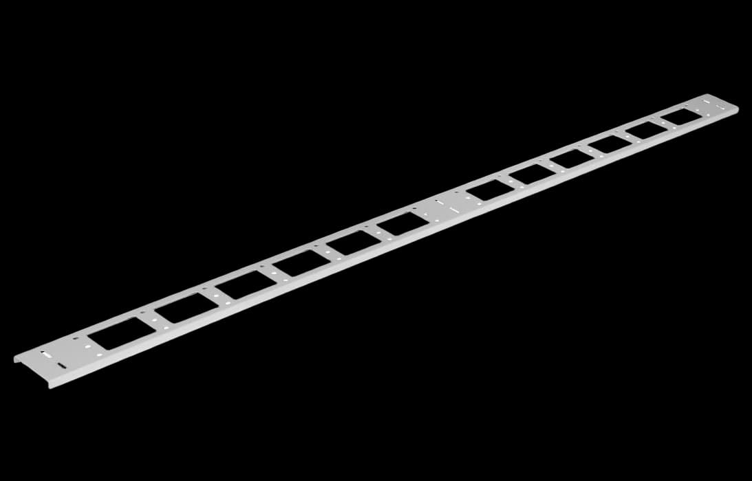 Органайзер кабельный вертикальный 42U, 90мм ОКВ-42-90 ССД