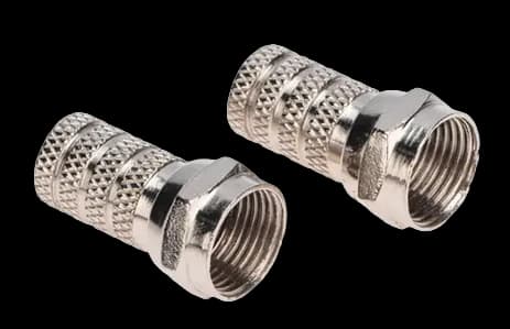 05-4002-4 F-разъем RG-59, L=19 мм,  цинк  PROconnect