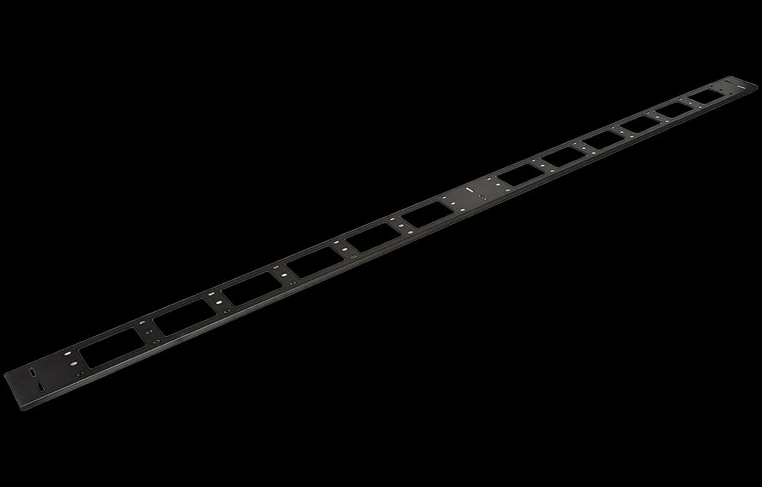 Органайзер кабельный вертикальный 42U, 90мм ОКВ-42-90-Ч черный ССД