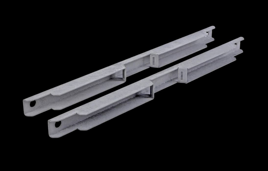 Комплект крепления на столб для шкафа ШКТ-НВ