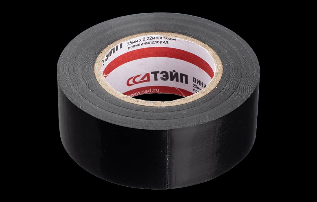 Лента виниловая ЛВ-3 ССД-ТЭЙП 25мм х 0,22мм х 10,8м