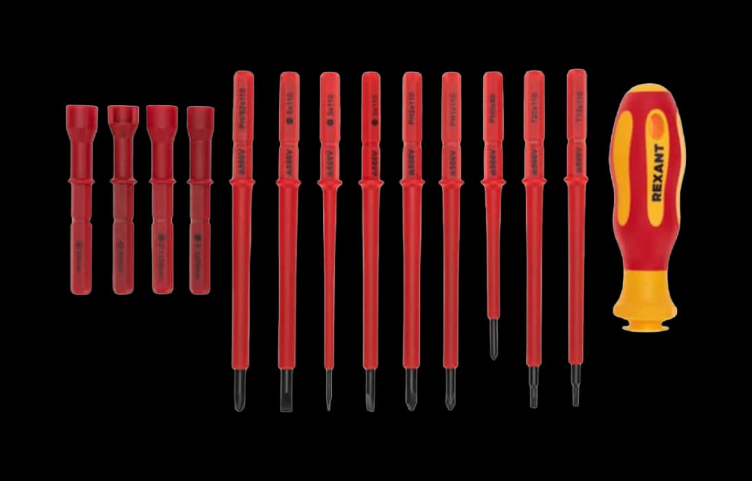 12-4773-3 Набор отверток диэлектрических, 14 предметов