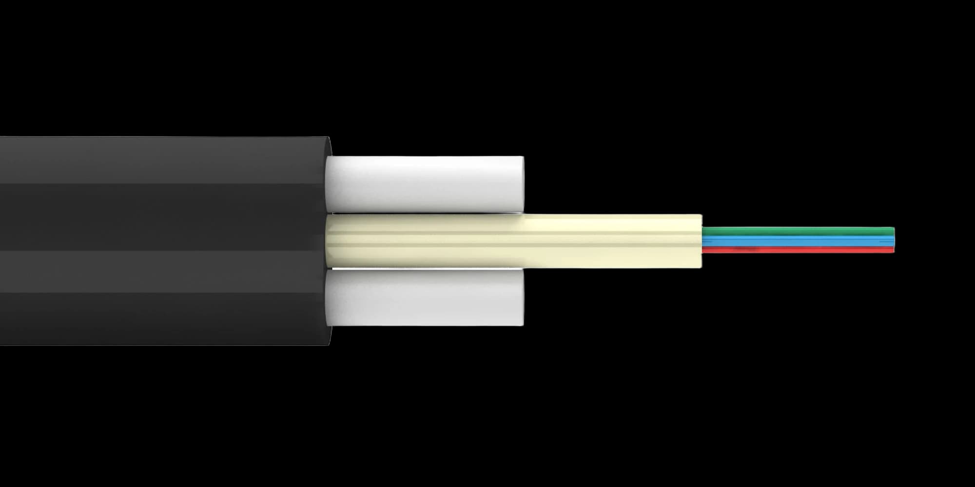 Кабель оптический абонентский ОК-СМС-Т-нг(А)-HF-1XG657A ССД