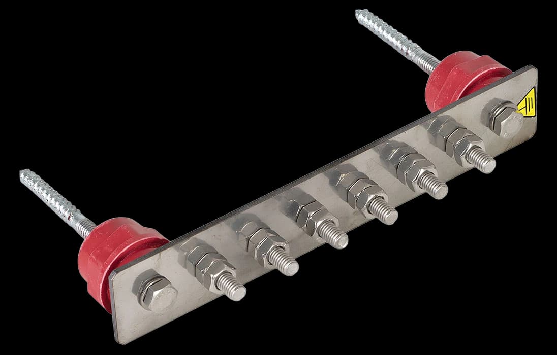 Щиток заземления с изоляторами ЩЗИ ССД