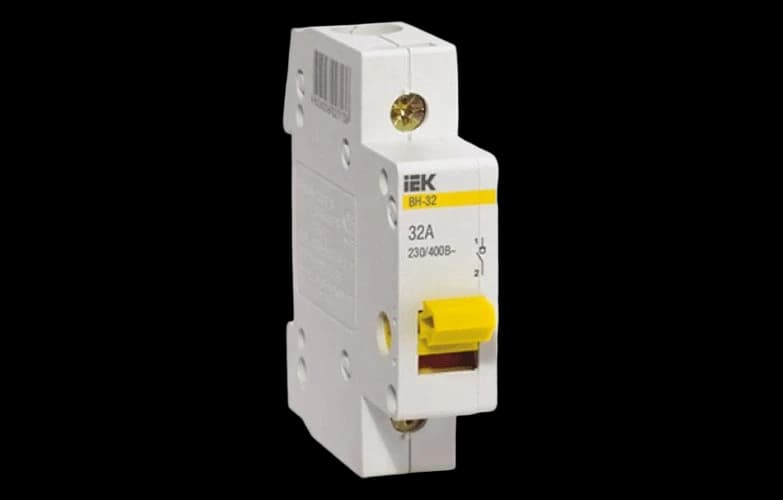 MNV10-1-063 Выключатель нагрузки (мини-рубильник) ВН-32 1Р 63А ИЭК