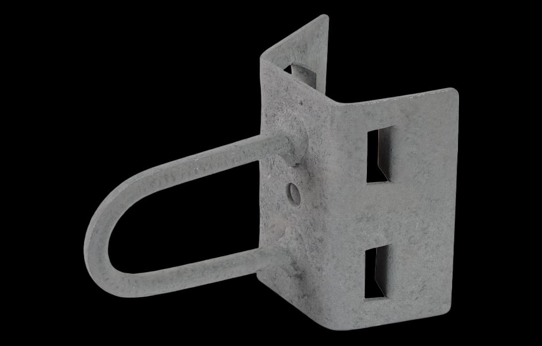 Узел крепления натяжной УК-Н-01 сварной (облегченный) ССД