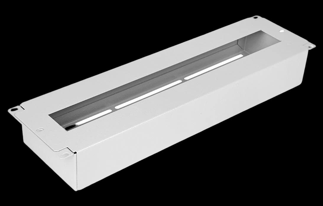 DIN рейка  в корпусе 19" 3U ССД