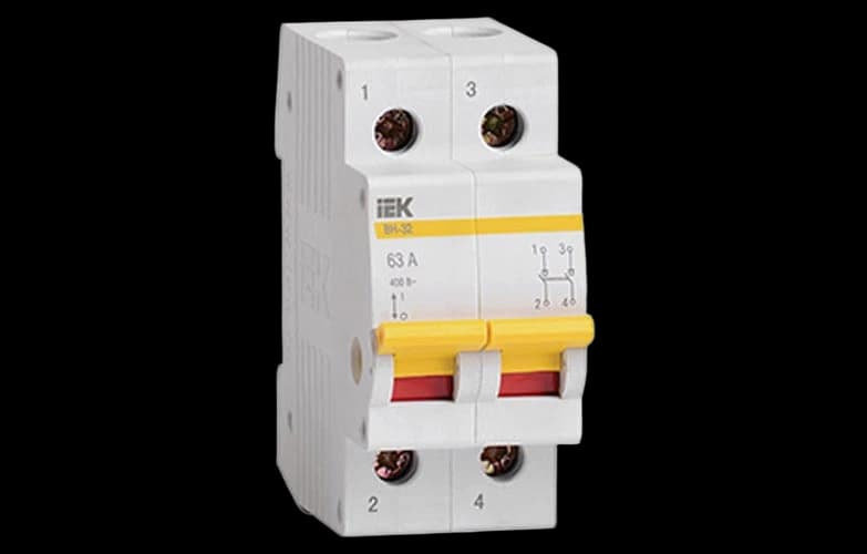 MNV10-2-040 Выключатель нагрузки (мини-рубильник) ВН-32 2Р  40А ИЭК