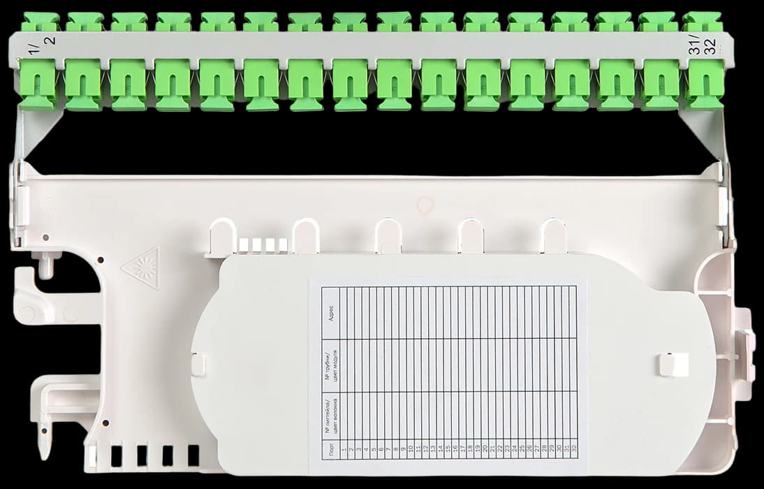 Модуль кроссовый откидной К-08SC-08SC/APC-08SC/APC ССД КПВ
