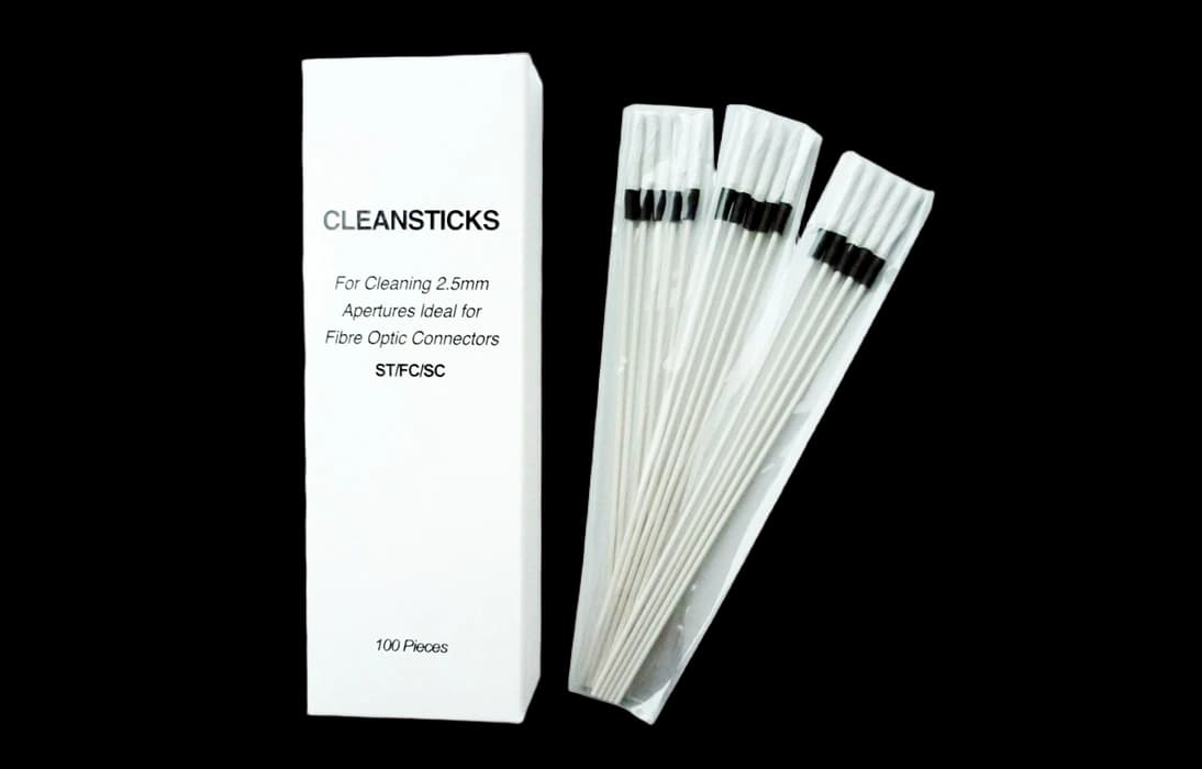 Набор палочек для чистки оптических портов SC, FC, ST 2,5 мм (100 шт.)